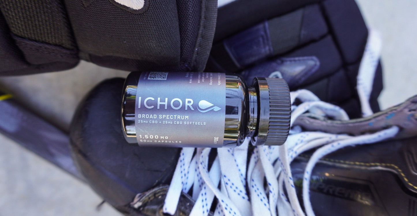 Introducing ICHOR CBD + CBG Softgels